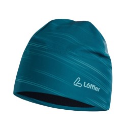 лыжная шапочка Löffler Snowfall Design Голубой коралл
